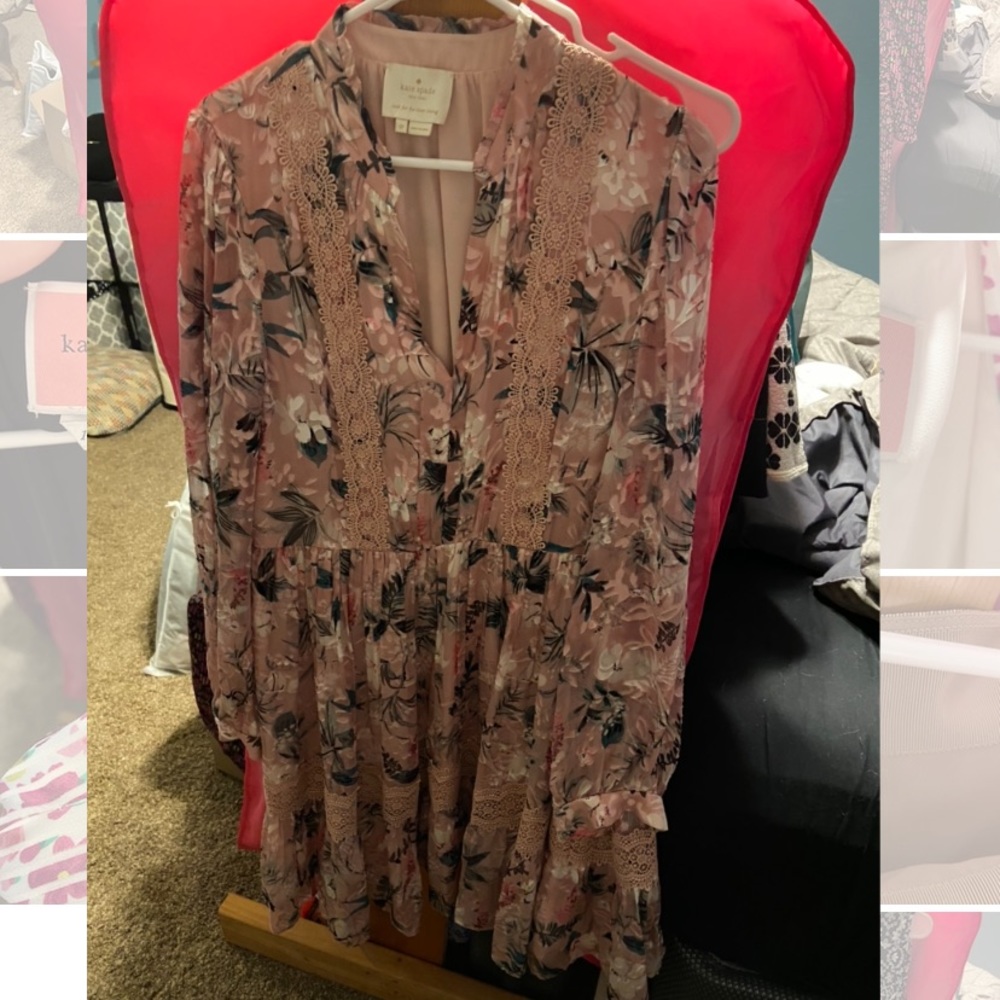 READ FIRST damaged Kate spade dress